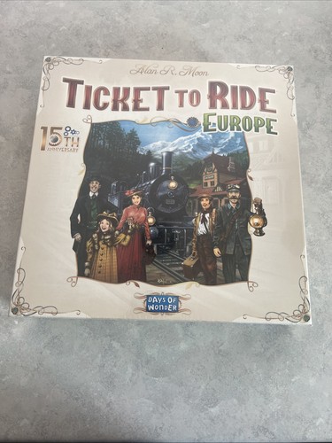 Ticket ride europe 15th - ride,