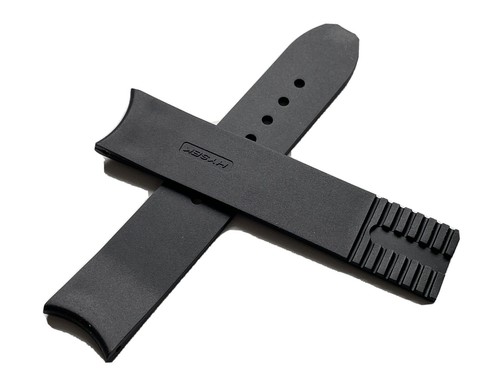 Rubber strap jorg hysek - rubber,