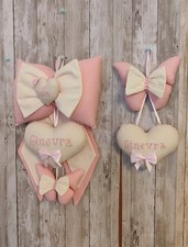 Fiocco Nascita Bimba Più  Capoculla nome personalizzabile 