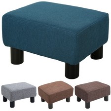 HOMCOM Poggiapiedi Legno