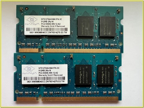 Memoria ram sodimm - 2, x