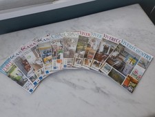 10 Riviste+segnalibri dal 2012 al 2019 Country Chic Casa Chic tende stoffe feste