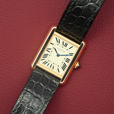 Cartier Tank Solo oro 18 carati 24x31 mm - 2016 - W5200024 - set completo