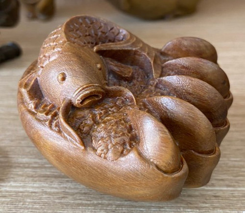 Yz097 netsuke legno - yz097,