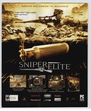 Pubblicità/poster Sniper