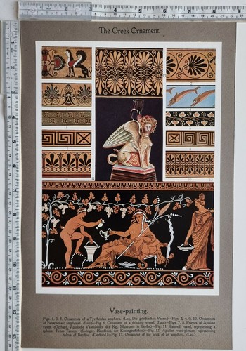 Antico ornamento stampa greco - antico,