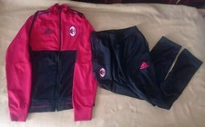 Vintage Milan Adidas 2017 Tuta Tracksuit Calcio (NO Maglia Jersey Shirt Kakà)