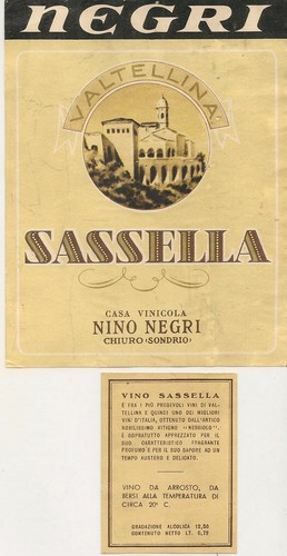 Sassella casa vinicola nino - -,