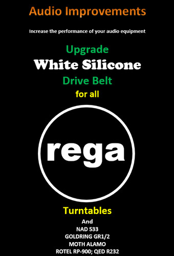 Cinghia trasmissione rega - cinghia,