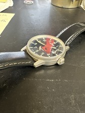 Orologio Uomo Fortis Flieger 595.10.46.1 Automatico Cronografo Giorno 40mm Nero
