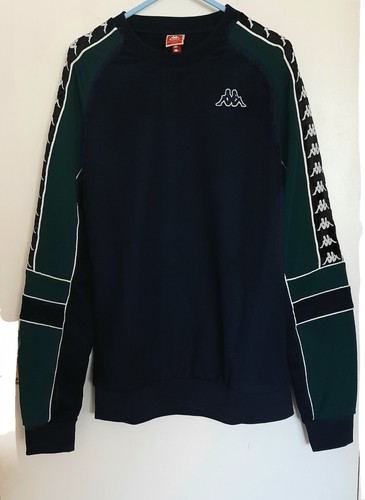 Felpa kappa navy uomo taglia - felpa,