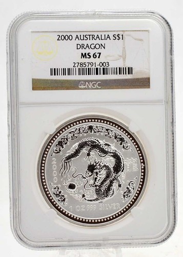 Argento lunar 1 drago - lunar,