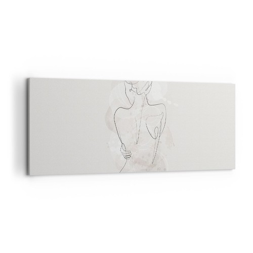 Quadro tela 120x50cm donna - su,