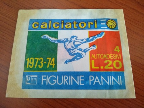 Bustina figurine calciatori - bustina,