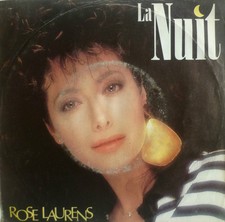 7" 1986 SUNG FRENCH ! ROSE LAURENS : La Nuit / MINT-? 