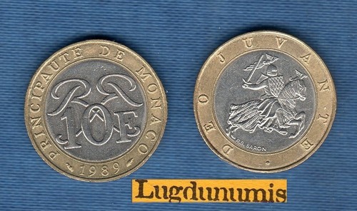 Monaco francs 1989 - 1989, ttb