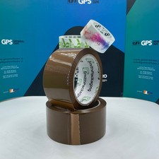 36 ROTOLI NASTRO ADESIVO 50 X 66  AVANA MARRONE   SCOTCH ACRILICO NOISE SMITH