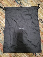 Sacchetto antipolvere per scarpe Dolce & Gabbana 12,75 x 10 in autentico