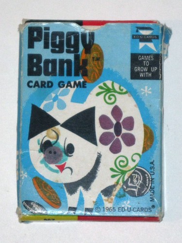 Gioco carte piggy bank - gioco,
