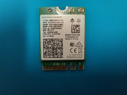 Scheda wireless intel 8265ngw - scheda,