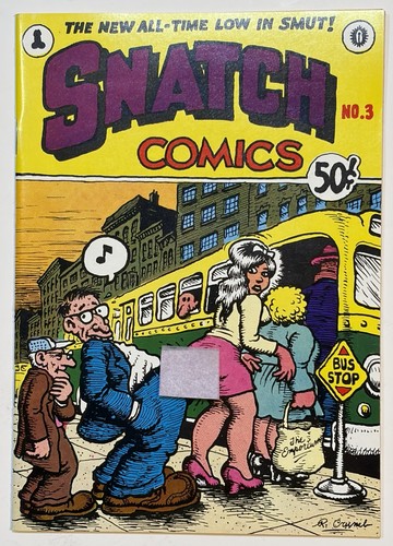 Snatch comics crumb 1969 - snatch, #3
