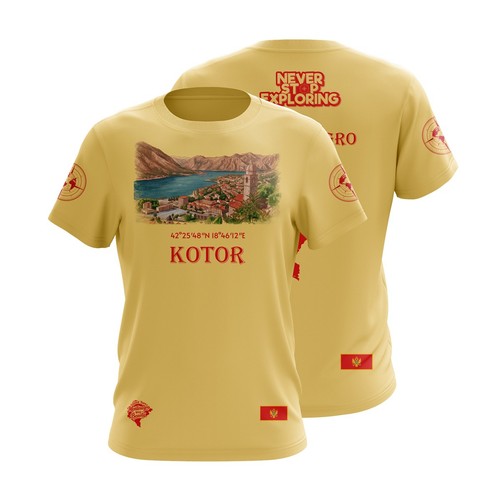 Shirt kotor montenegro - t-shirt,