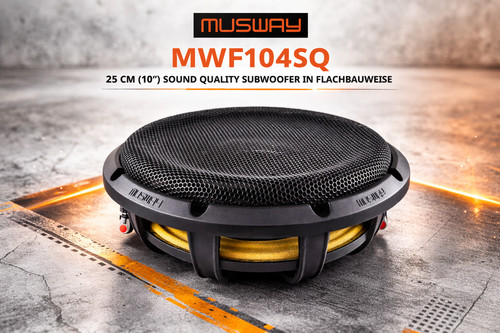 Musway mwf104sq subwoofer - subwoofer, 25