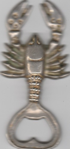 Cavatappi aragosta ottone - cavatappi, in