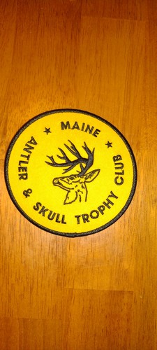 Maine big buck patch - maine,