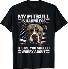 Maglietta Funny Dogs Pitbull