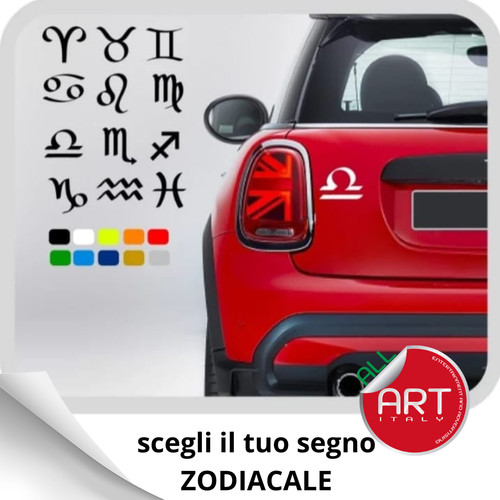 Adesivi segni zodiacali