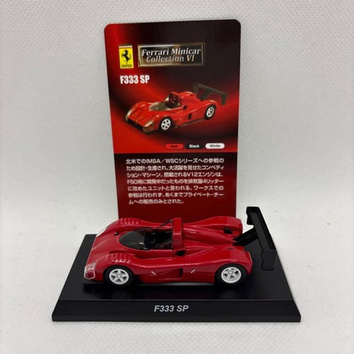 Kyosho ferrari f333 red - ferrari, sp