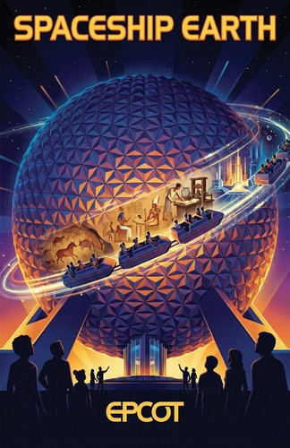 Disney epcot spaceship earth - disney,