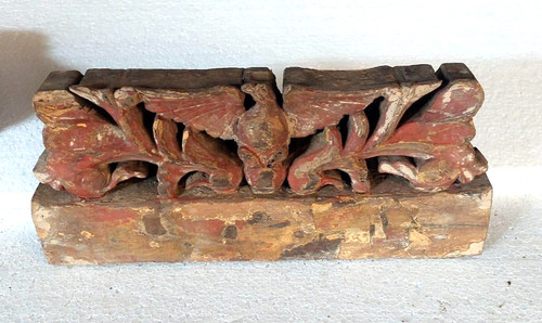 Antico frammento carretto - , di