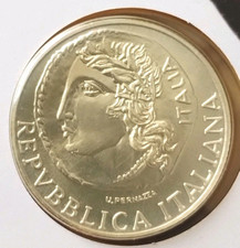 Italia 2000 Lire Anno 1999 Argento   31,4mm Museo Nazionale Romano Moneta Unc.