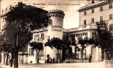 Genova Pegli Albergo Italia vicino Stazione F. piccolo  spedita