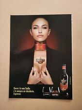 BORGHETTI CAFFE' SPORT LIQUORE RITAGLIO CLIPPING PUBBLICITA' ADVERTISING #578