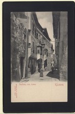 CHIUSA (BZ) KLAUSEN GASTHAUS ZUM LAMM PRIMI '900 FINE '800  B461