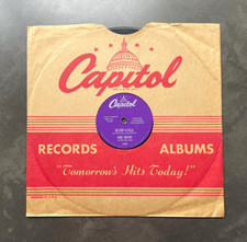 78 rpm Gene Vincent - Be Bop A