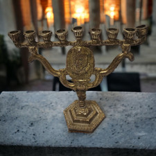 Lampada Hanukkah Menorah