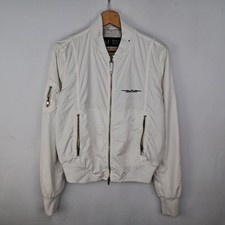 Giubbino Armani Jeans colore bianco taglia 46 da uomo