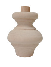 PIEDE PIEDINO LEGNO GREZZO