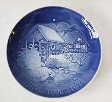 ► PIATTO IN CERAMICA BING & GRONDHAL COPENHAGEN JULE AFTER 1975 CHRISTMAS MILL