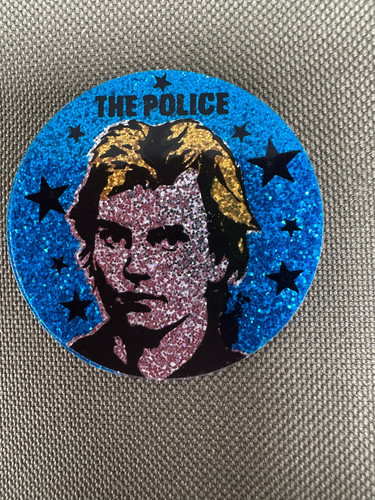 The police sticker - the,