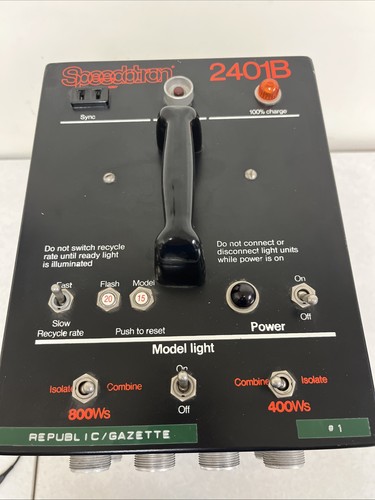 Alimentatore speedotron 2401b - speedotron,
