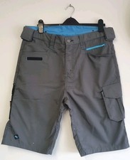 OX Workwear Uomo Pantaloncini da Lavoro Ripstop Grafite 36” Vita NUOVO