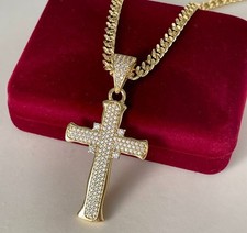 Collana uomo Deluxe croce