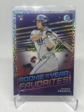2022 Bowman #ROYF-1 Wander Franco ROTF Mojo Refractor