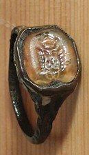 Araldica, anello medievale in