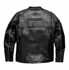 Giacca moto Harley uomo pelle